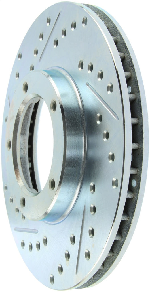 StopTech Select Sport Drilled & Slotted Rotor - Front Left