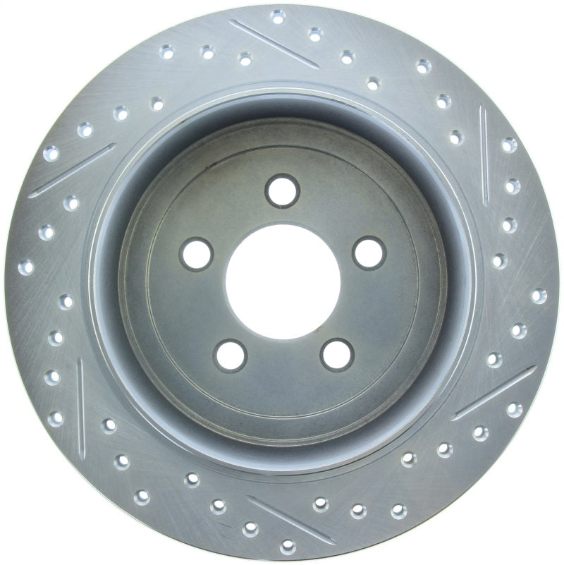 StopTech Select Sport Drilled & Slotted Rotor - Front Left