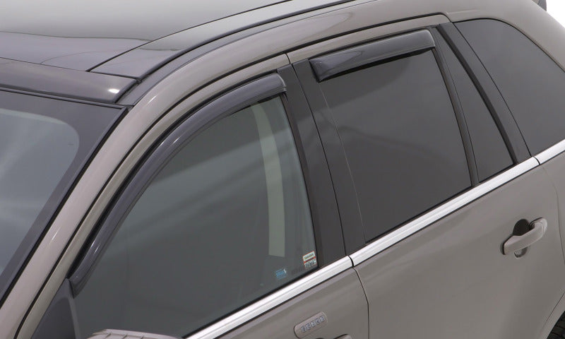 Lund 15-17 Chevy Silverado 2500 Crew Cab Ventvisor Elite Window Deflectors - Smoke (4 Pc.)
