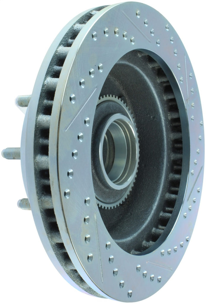 StopTech Select Sport Drilled & Slotted Rotor - Rear Left