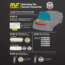 Load image into Gallery viewer, MagnaFlow Conv Univ 2.5 W/Air FED