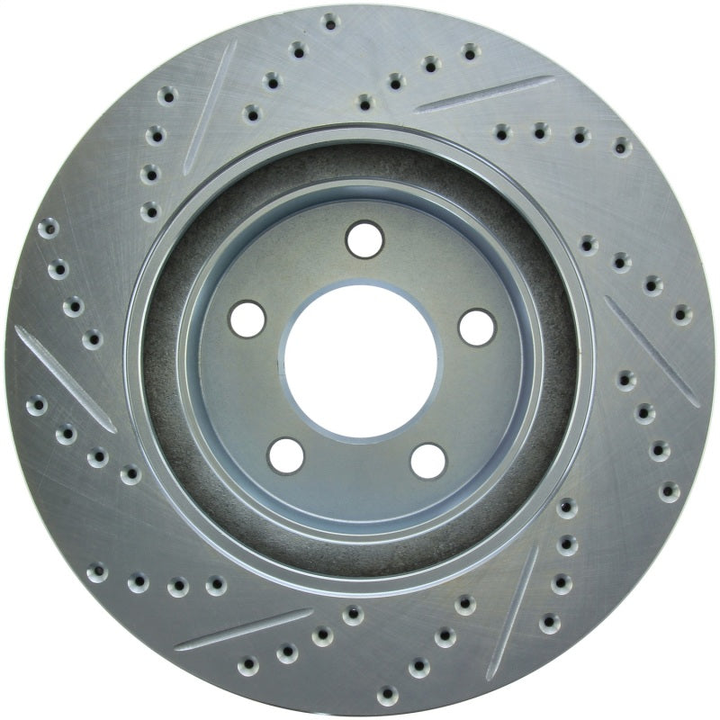 StopTech Select Sport Drilled & Slotted Rotor - Front Right