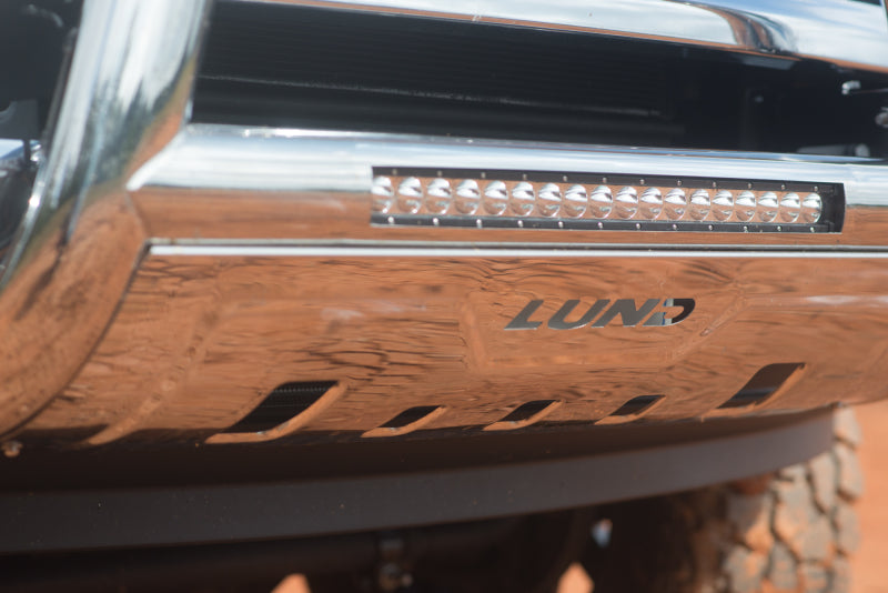 Lund 11-17 Chevy Silverado 2500 Bull Bar w/Light & Wiring - Polished