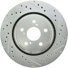 Load image into Gallery viewer, StopTech Select Sport 08-19 Toyota Highlander Sport Drilled / Slotted Front Left Brake Rotor