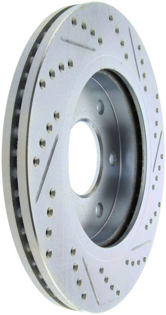 StopTech Select Sport Drilled & Slotted Rotor - Front Left