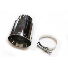 Load image into Gallery viewer, JBA 3in x 4in x 7-5/8in Double Wall Polished Chrome Tip - Clamp On