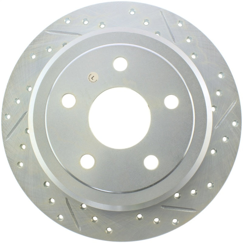 StopTech Select Sport Drilled & Slotted Rotor - Left