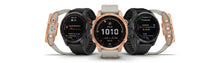 Load image into Gallery viewer, GARMIN fēnix® 7S – Solar Edition Rose Gold with Light Sand Band