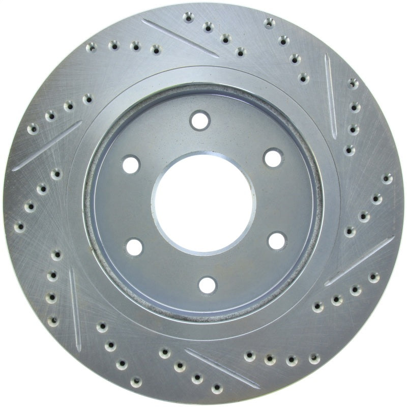 StopTech Select Sport Drilled & Slotted Rotor - Front Left