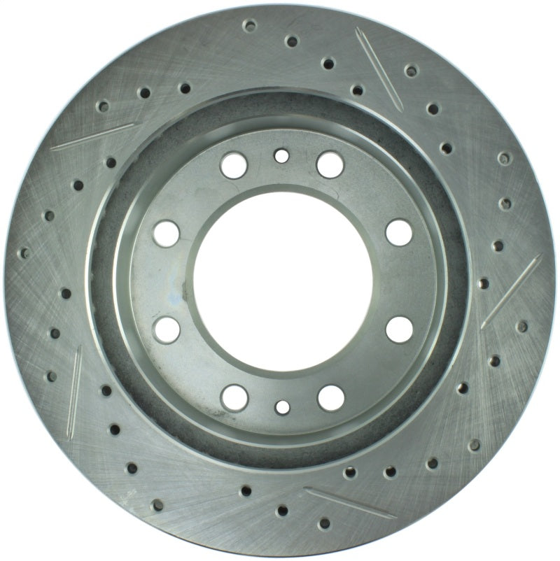 StopTech Select Sport 03-17 Chevrolet Express 2500 Sport Slotted & Drilled Right Front Brake Rotor