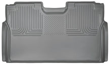 Load image into Gallery viewer, Husky Liners 15 Ford F-150 SuperCrew Cab WeatherBeater Grey 2nd Seat Floor Liner