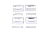 Load image into Gallery viewer, AVS 04-14 Ford F-150 (No Keypad/Passenger Keyhole) Door Handle Covers (4 Door) 8pc Set - Chrome