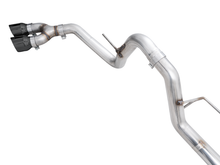 Load image into Gallery viewer, AWE 21+ Ford F150 Dual Side Exit Cat-Back Exhaust - 4.5in Diamond Black Tips *For Stock Y-Pipe Only