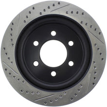 Load image into Gallery viewer, StopTech Slotted &amp; Drilled Sport Brake Rotor - Rear Left