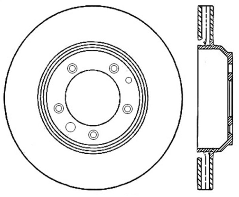 StopTech Slotted Sport Brake Rotor