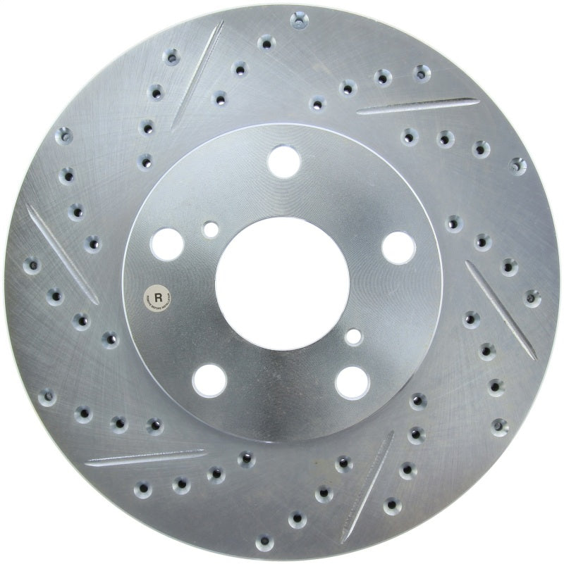 StopTech Select Sport Drilled & Slotted Rotor - Rear Right