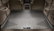 Load image into Gallery viewer, Husky Liners 07-13 GM Escalade/Suburban/Yukon WeatherBeater Tan Rear Cargo Liners (Behind 3rd Row)