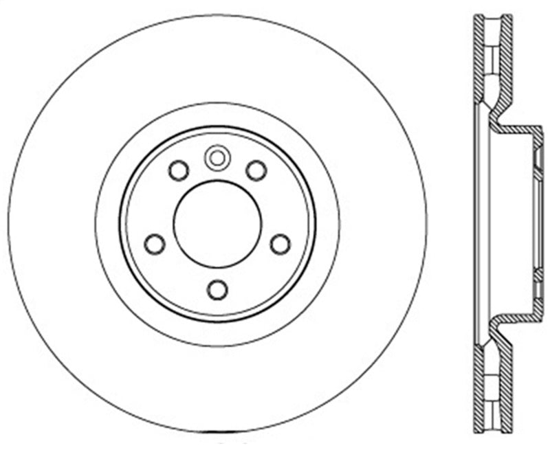 StopTech Slotted & Drilled Sport Brake Rotor