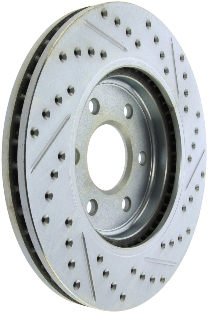 StopTech Select Sport Drilled & Slotted Rotor - Front Left