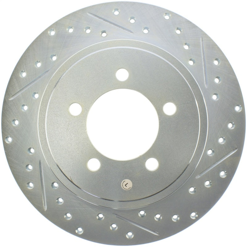 StopTech Select Sport Drilled & Slotted Rotor - Rear Left