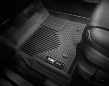 Load image into Gallery viewer, Husky Liners 14-15 Chevy Silverado Double Cab X-Act Contour Black 2nd Row Floor Liners