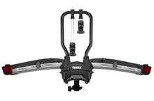 Load image into Gallery viewer, Thule EasyFold XT 2 - Fully Foldable Platform Hitch Bike Rack (Up to 2 Bikes) - Black/Silver