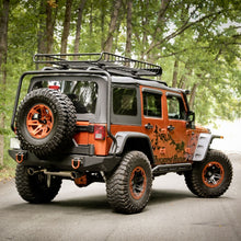 Load image into Gallery viewer, Rugged Ridge Hurricane Flat Fender Flare Kit 07-18 Jeep Wrangler