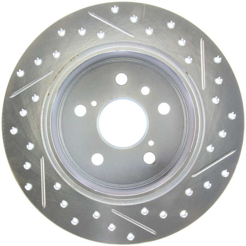 StopTech Select Sport Drilled & Slotted Rotor - Rear Right