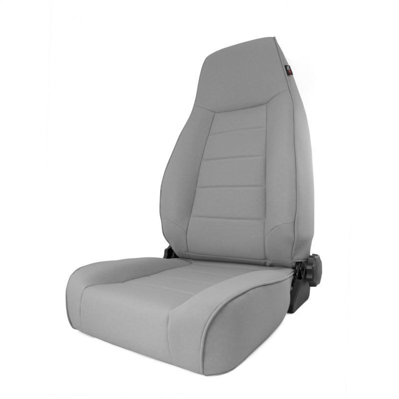 Rugged Ridge High-Back Front Seat Reclinable Gray 97-06TJ