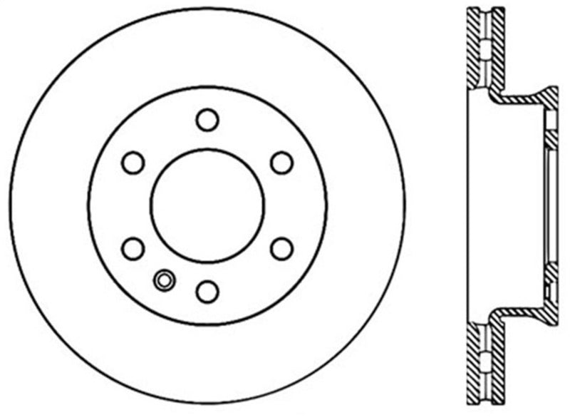 StopTech Slotted Sport Brake Rotor