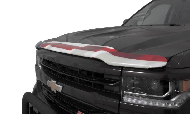 Stampede 2014-2015 Chevy Silverado 1500 Vigilante Premium Hood Protector - Flag