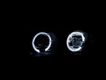 Load image into Gallery viewer, ANZO 1999-2002 Chevrolet Silverado 1500 Projector Headlights w/ Halo Black