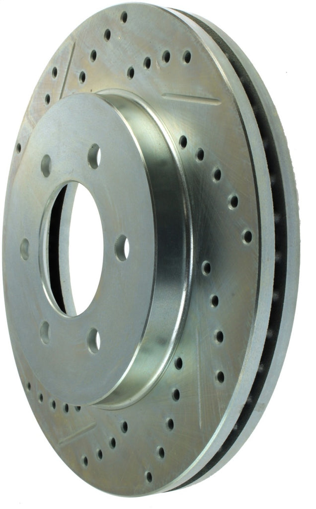 StopTech Select Sport Drilled & Slotted Rotor - Front Left