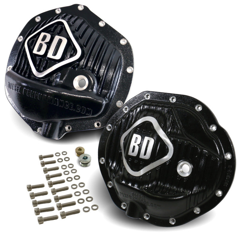 BD Diesel Differential Cover Pack Front & Rear - 03-13 Dodge 2500 /03-12 3500