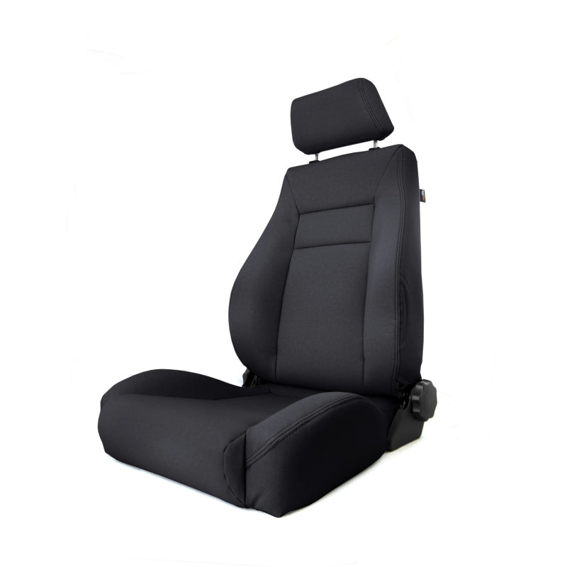 Rugged Ridge Ultra Front Seat Reclinable Black Denim 97-06TJ