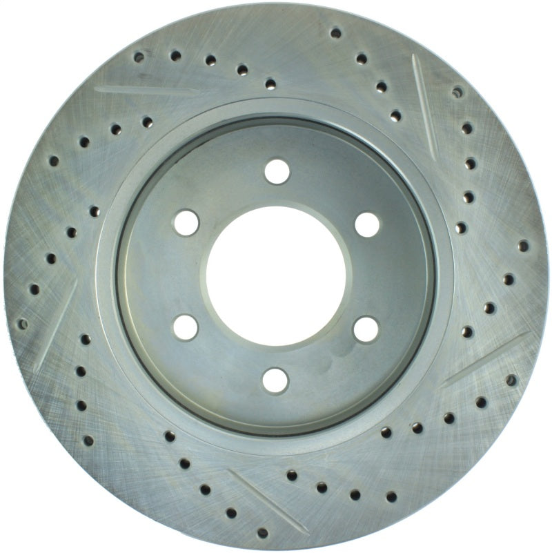 StopTech Select Sport Drilled & Slotted Rotor - Front Left