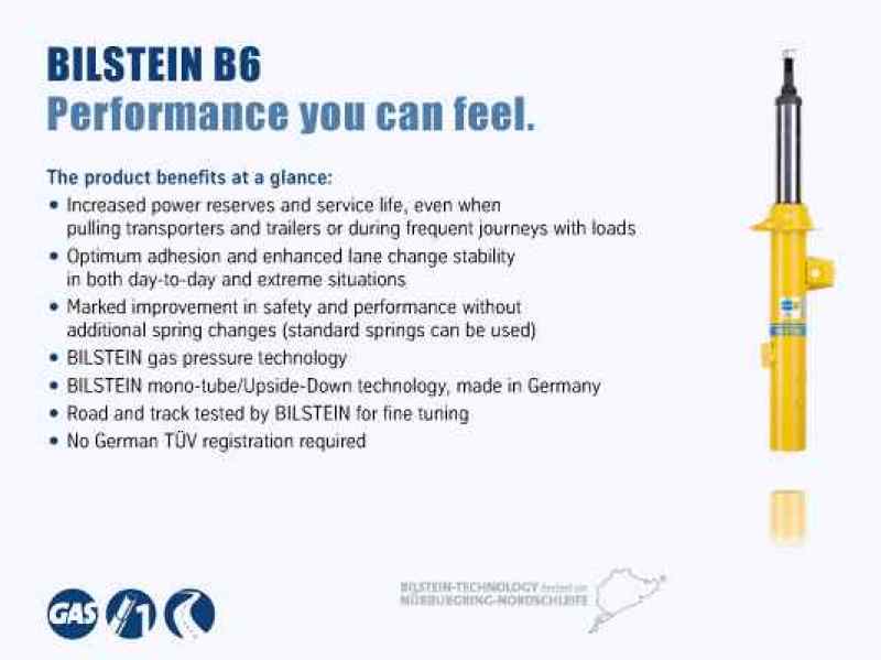 Bilstein B6 2014+ Dodge Ram Promaster 1500/2500/3500 Rear Monotube Strut Assembly