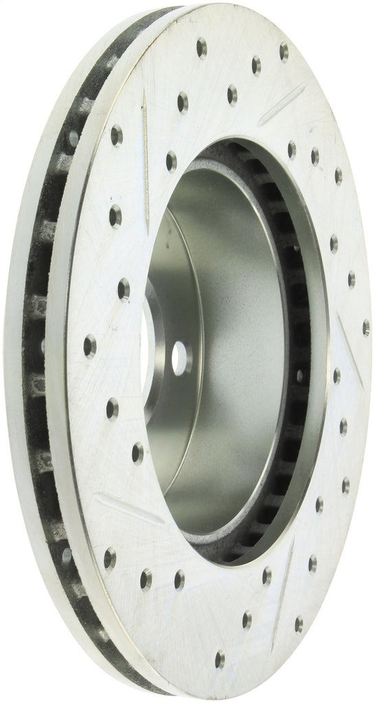 StopTech Select Sport 95-01 Ford Explorer / 98-02 Ranger 4WD Slotted and Drilled Left Front Rotor