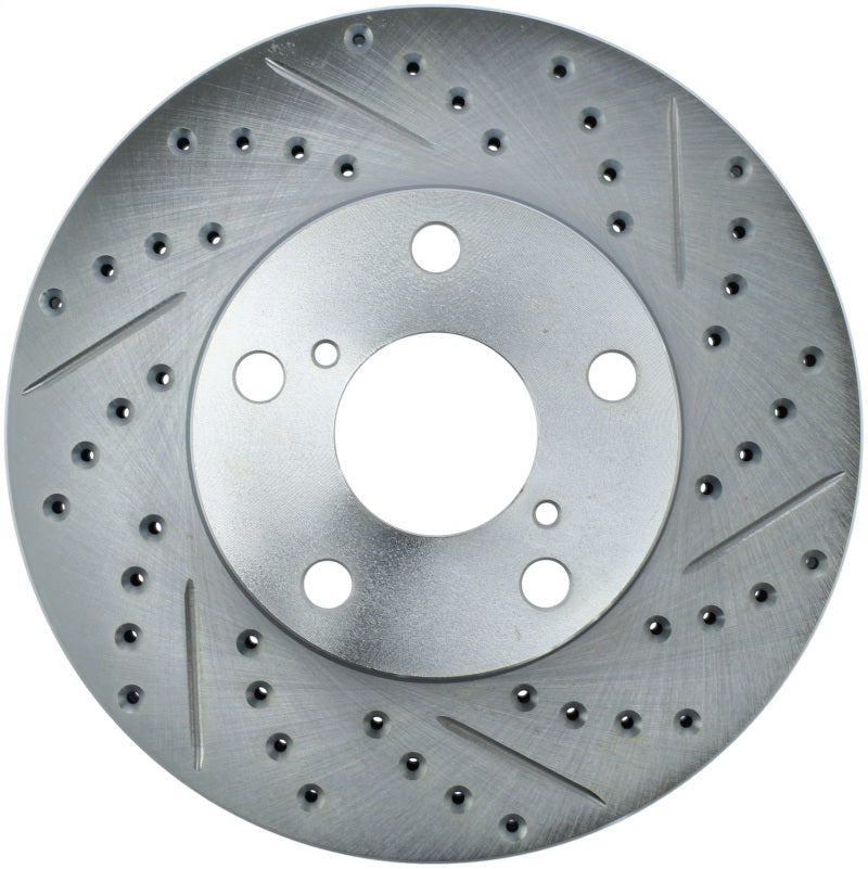 StopTech Select Sport Drilled & Slotted Rotor - Front Right