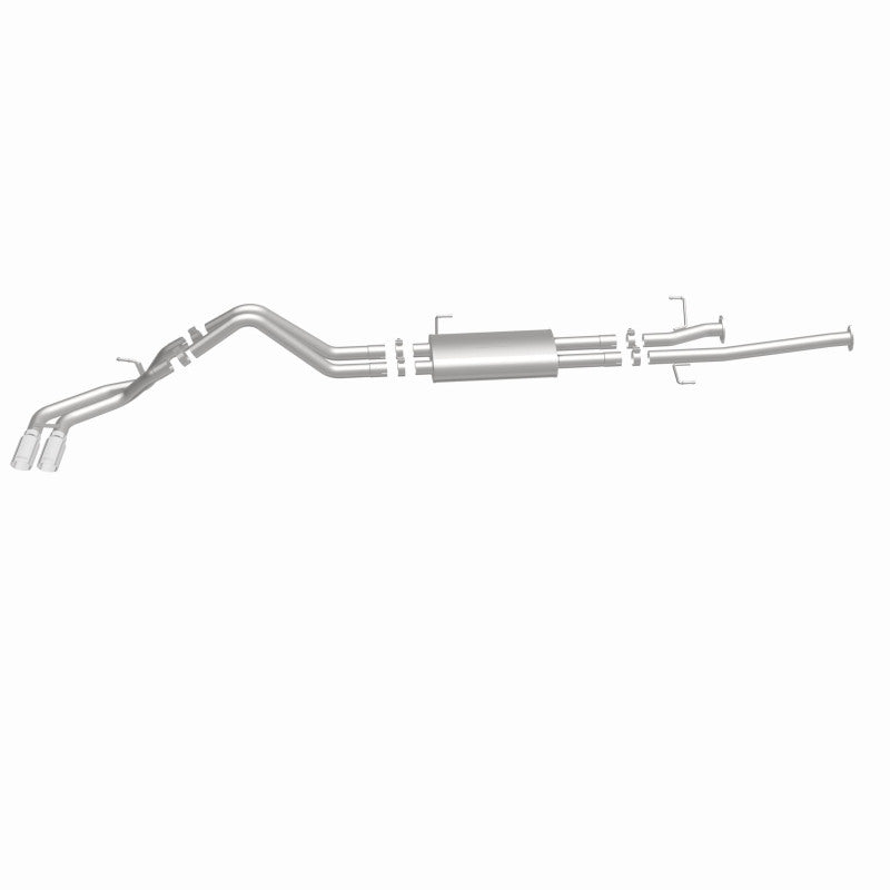 MagnaFlow 14 Toyota Tundra V8 4.6L/5.7L Stainless C/b Exhaust Dual same side pass. rear tire