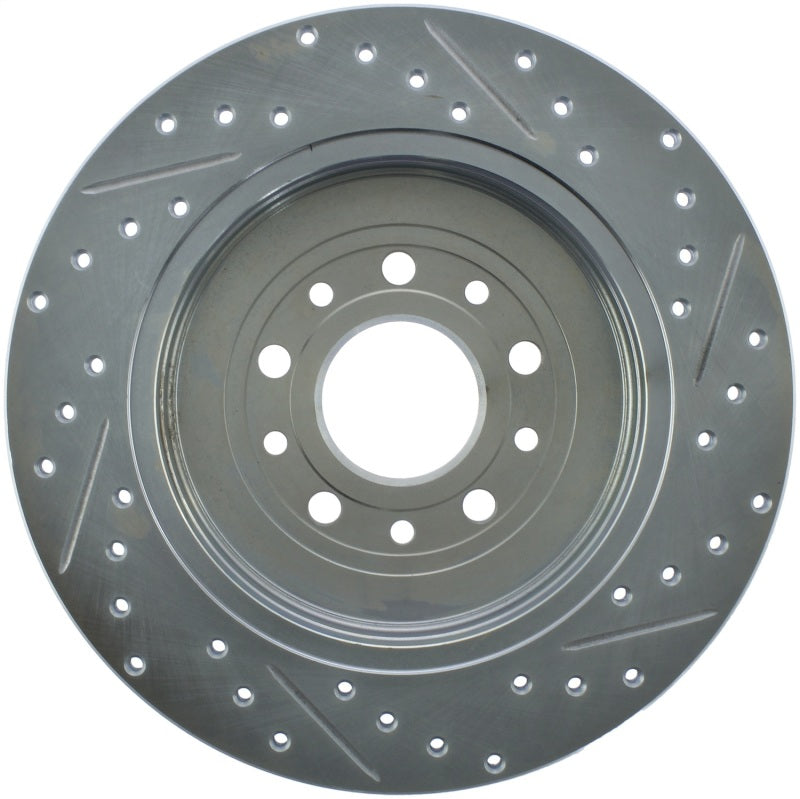 StopTech Select Sport Drilled & Slotted Rotor - Rear Left