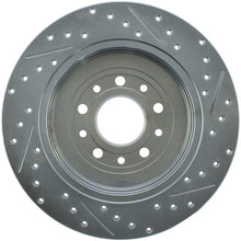 Load image into Gallery viewer, StopTech Select Sport Drilled &amp; Slotted Rotor - Rear Left