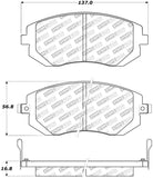 StopTech Street Select Brake Pads - Front/Rear