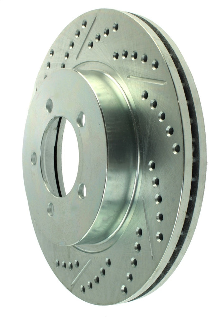 StopTech Select Sport Drilled & Slotted Rotor - Rear Left