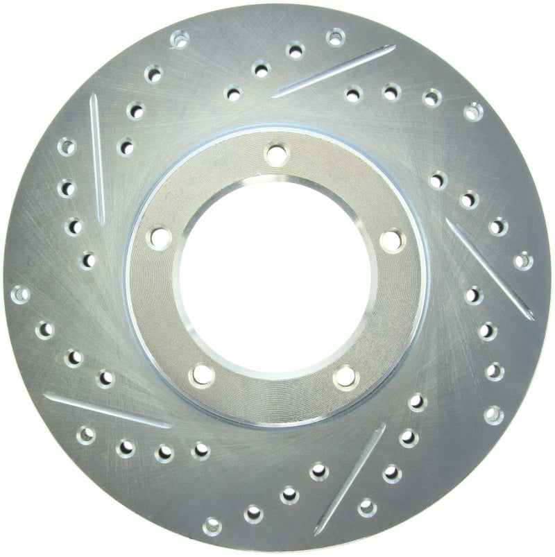 StopTech Select Sport Drilled & Slotted Rotor - Front Left