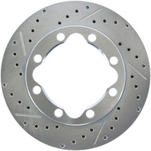 Load image into Gallery viewer, StopTech Select Sport Drilled &amp; Slotted Rotor - Rear Left