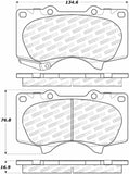 StopTech Street Select Brake Pads - Front/Rear