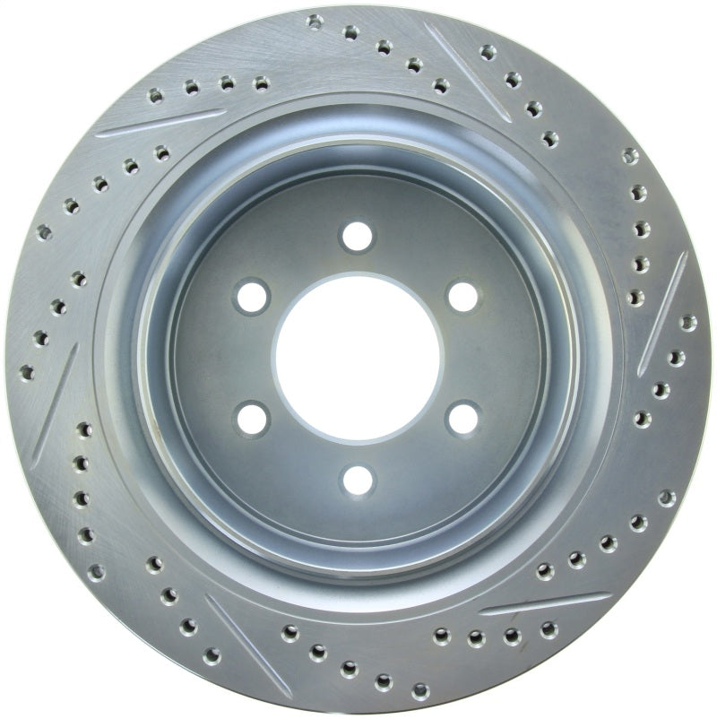 StopTech Select Sport 12-18 Ford F-150 Slotted and Drilled Rear Right Brake Rotor