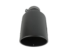 Load image into Gallery viewer, aFe Power MACH Force-Xp 409 Stainless Steel Clamp-on Exhaust Tip Black