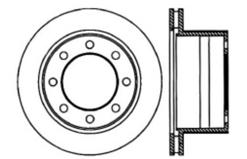 StopTech Slotted & Drilled Sport Brake Rotor